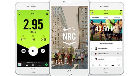 iphone Nike run club setup